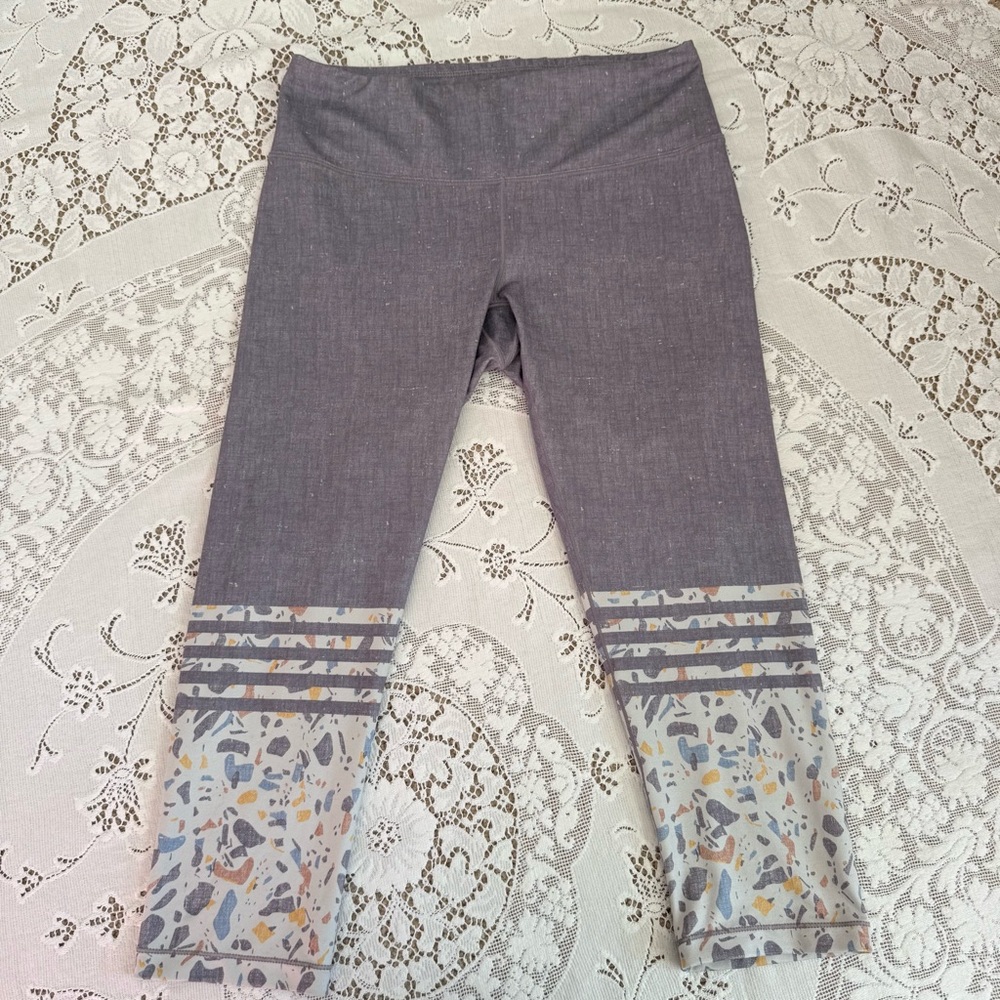 PrAna Women's Pillar Printed Gray‎ Moonlight Terazzo size Medium